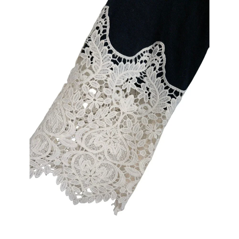 Roamans Crochet Lace Sweater Size 18/20